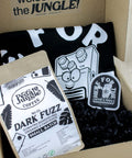 The Coffee & Pedal Lovers Box Set [Black Tee] - Pedal Jungle