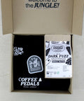 The Coffee & Pedal Lovers Box Set [Black Tee] - Pedal Jungle