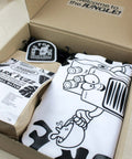 The Coffee & Pedal Lovers Box Set [White Tee] - Pedal Jungle