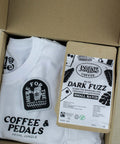 The Coffee & Pedal Lovers Box Set [White Tee] - Pedal Jungle