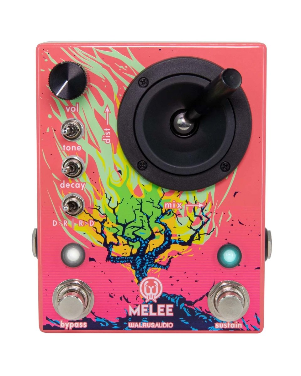 Walrus Audio Melee Wall Of Noise Distortion + Reverb FX Pedal
