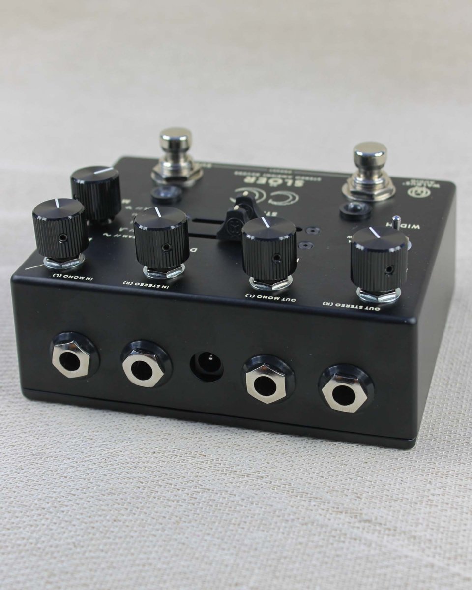 Walrus Audio Slöer Stereo Ambient Reverb FX Pedal Black [Pre-Order] - Pedal Jungle